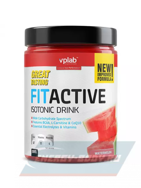  VP Laboratory FITACTIVE ISOTONIC DRINK 500 г, Арбуз