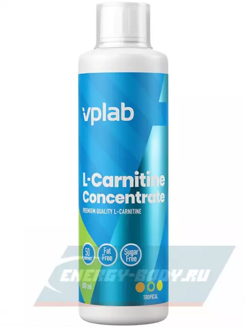L-Карнитин VP Laboratory L-CARNITINE-CONCENTRATE 500 мл, Тропические фрукты