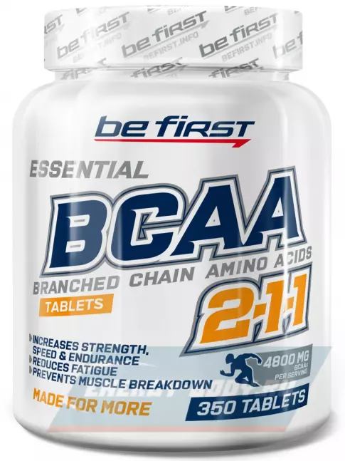 ВСАА Be First BCAA Tablets 350 таблеток