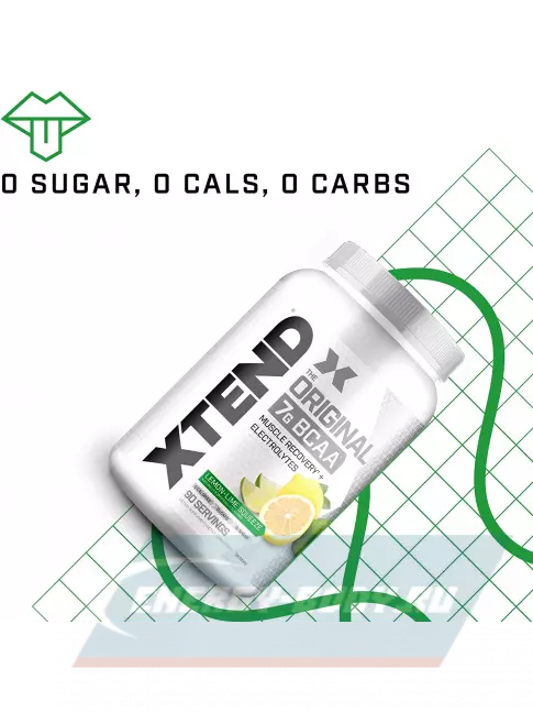 ВСАА Xtend Xtend Original 2:1:1 1194 г, Лимонно-лаймовый сок