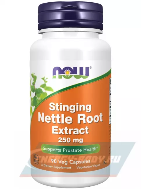  NOW FOODS Nettle Root Extract 250 mg 90 веган капсул