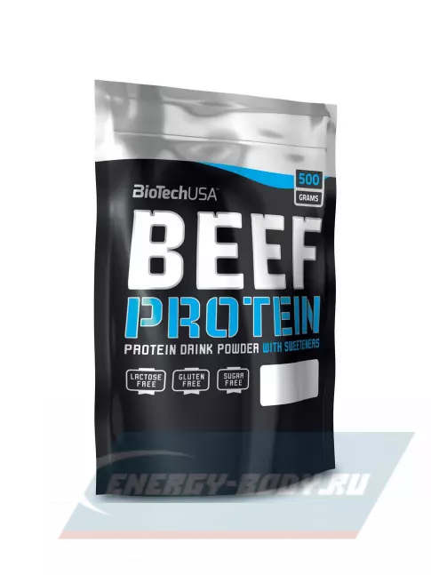  BioTechUSA Beef Protein 500 г, Клубника