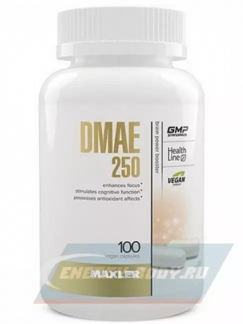  MAXLER DMAE 250 100 капсул