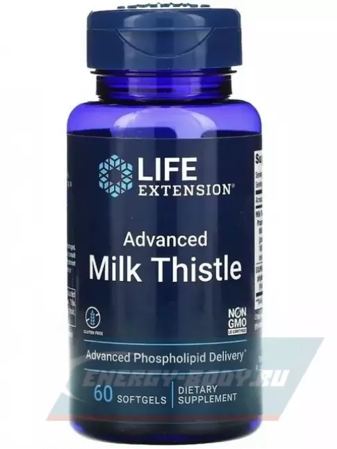  Life Extension Advanced Milk Thistle 60 капсул