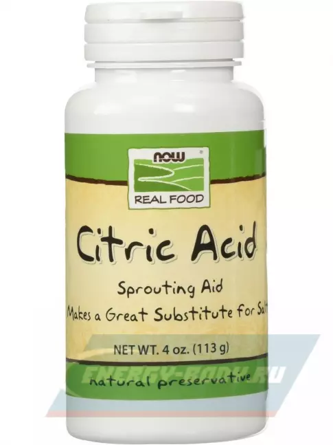  NOW FOODS Citric Acid 113 г