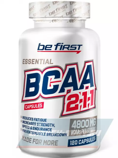 ВСАА Be First BCAA Capsules 2:1:1 120 капсул