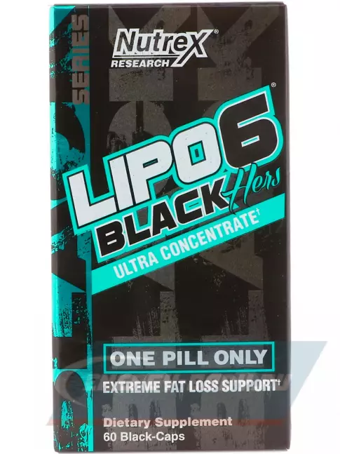  NUTREX Lipo-6 Black HERS Ultra Concentrate 60 капсул