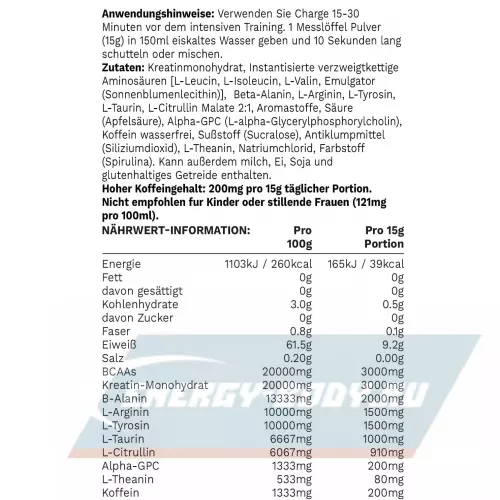 Предтерник PhD Nutrition Предтренировочный комплекс charge Виноградные конфеты, 300 г
