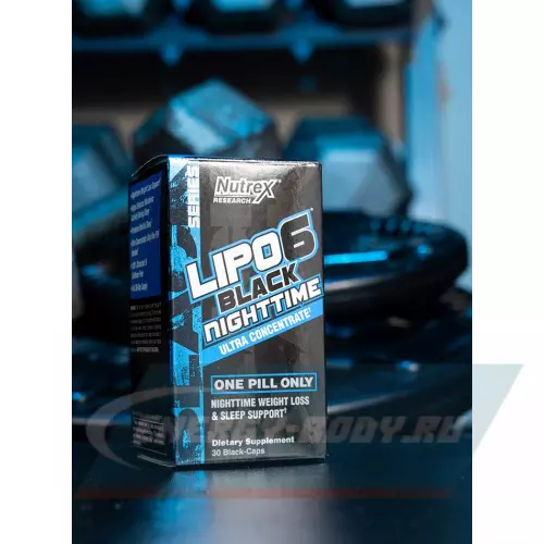  NUTREX Lipo 6 Black NightTime Ultra Concentrate 30 капсул