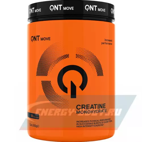  QNT Creatine Monohydrate Нейтральный, 300 г