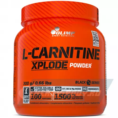 L-Карнитин OLIMP L-Carnitine Xplode Апельсин, 300 г