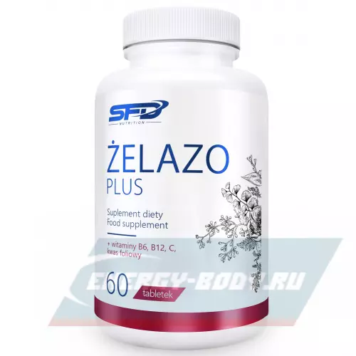 Минералы SFD Zelazo Plus 60 таблеток