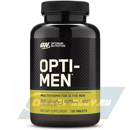  OPTIMUM NUTRITION OPTI-MEN Нейтральный, 150 таблеток