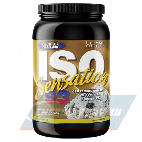  Ultimate Nutrition ISO Sensation 93 Печенье с кремом, 910 г