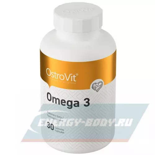 Omega 3 OstroVit OMEGA 3 30  гелевых капсул