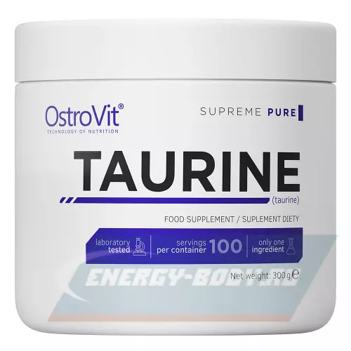 Аминокислотны OstroVit Taurine supreme PURE Натуральный, 300 г