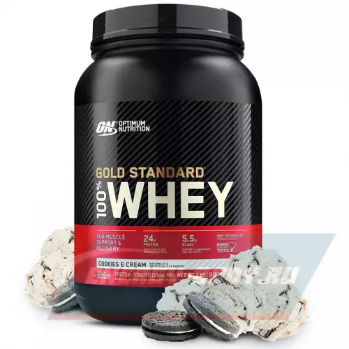  OPTIMUM NUTRITION 100% Whey Gold Standard Печенье крем, 837 г