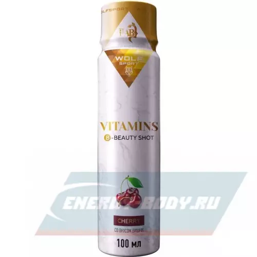  WolfSport WolfSport Vitamins вишня, 12х100 мл