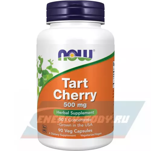  NOW FOODS Tart Cherry 500 mg 90 веган капсул