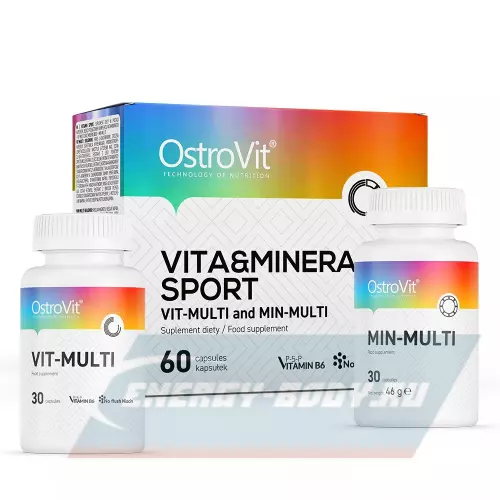  OstroVit VITA + MINERALS Sport 60 капсул
