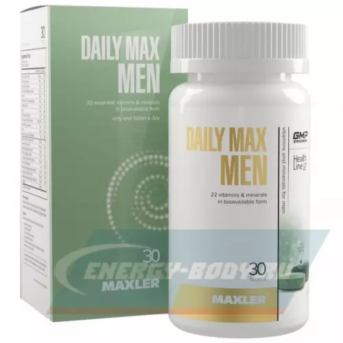  MAXLER Daily Max Men 30 таблеток