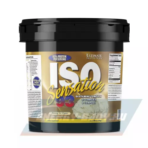  Ultimate Nutrition ISO Sensation 93 Банан, 2270 г