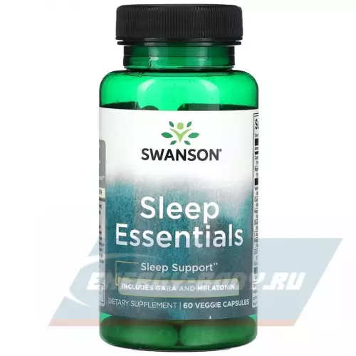  Swanson Sleep Essentials 60 вегетарианских капсул