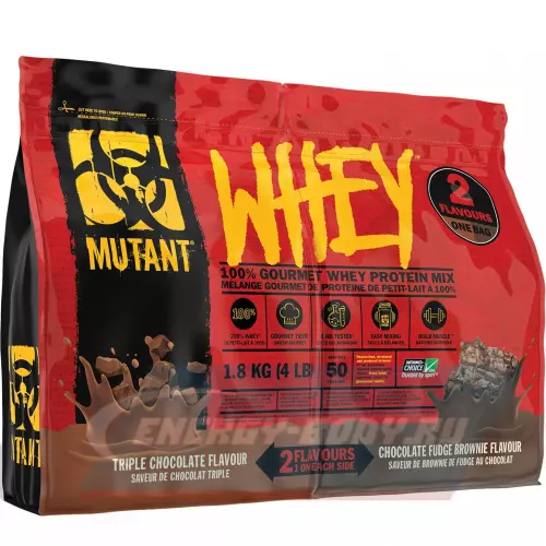  Mutant Mutant Whey Тройной Шоколад - Брауни с Шоколадной Помадкой, 1816 г