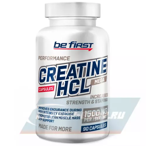  Be First Creatine HCL (креатин гидрохлорид) 90 капсул
