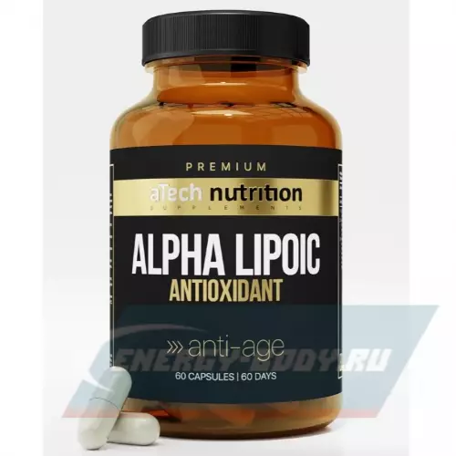  aTech Nutrition Alpha Lipoic Acid Premium 60 капсул