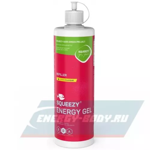 Энергетический гель SQUEEZY ENERGY SUPER GEL 500 ml caffeine Кола+Кофеин, 500 мл