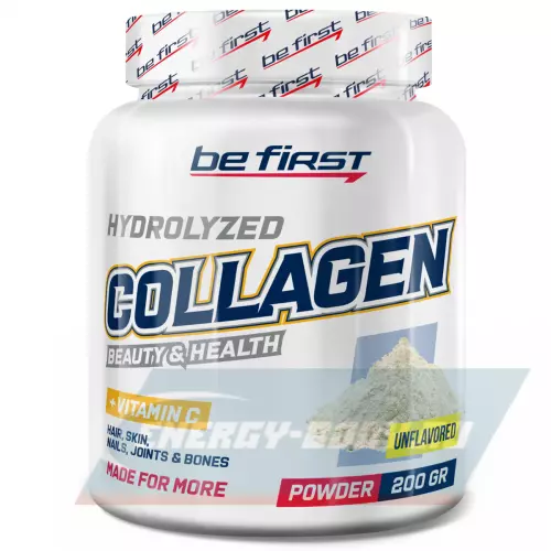 COLLAGEN Be First Collagen + vitamin C powder (коллаген с витамином С) Нейтральный, 200 г