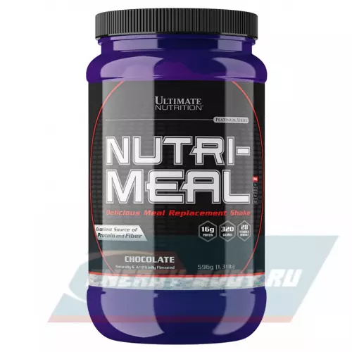  Ultimate Nutrition NUTRI-Meal, Whey Protein Шоколад, 593 г