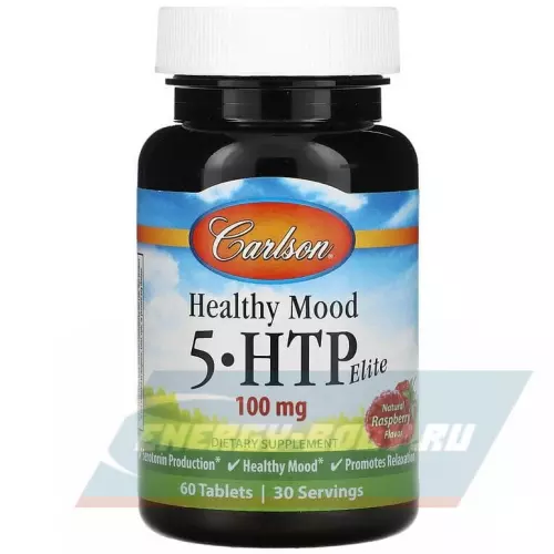  Carlson Labs Healthy Mood 5-HTP Elite Малина, 60 таблеток