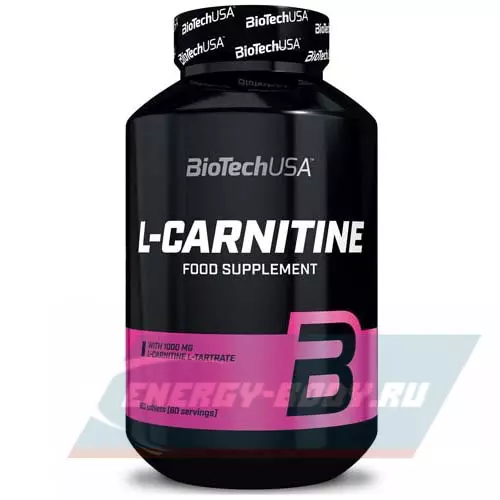 L-Карнитин BiotechUSA L-Carnitine 1000 mg 60 таблеток