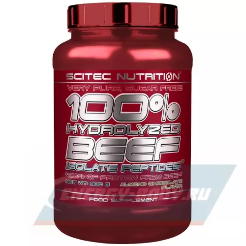  Scitec Nutrition 100% Hydrolyzed Beef Isolate Peptides Фундук - Шоколад, 900 г
