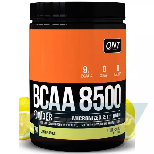 ВСАА QNT BCAA 8500 Powder 2:1:1 Лимон, 350 г