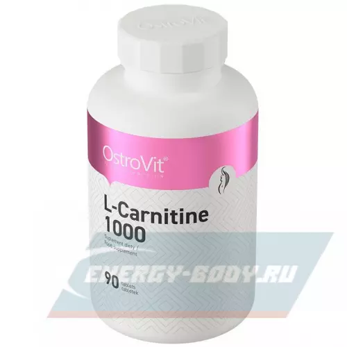L-Карнитин OstroVit L-carnitine 1000 90 таблеток