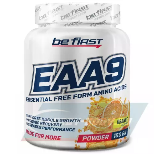 Аминокислотны Be First EAA9 powder Апельсин, 160 г