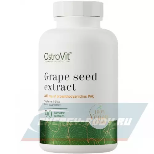  OstroVit Grape Seed Extract 90 веган капсул