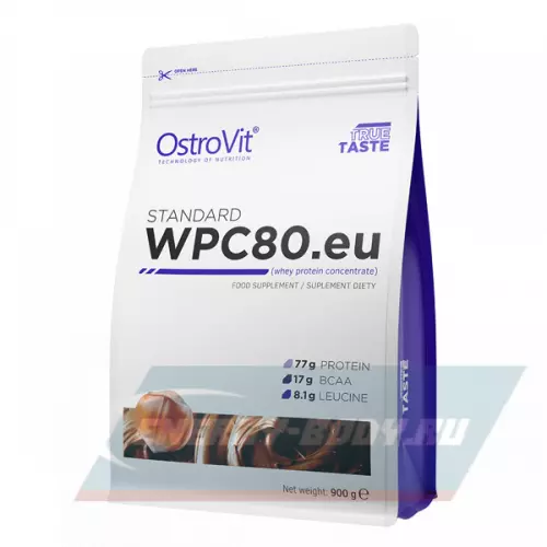  OstroVit WPC 80.eu Фундук, 900 г