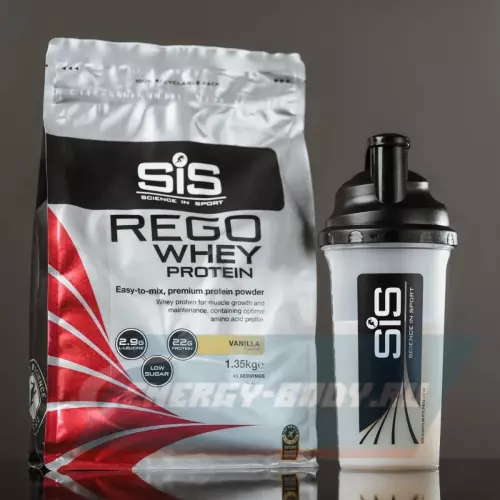  SCIENCE IN SPORT (SiS) REGO Whey Protein Ваниль, 1500 г