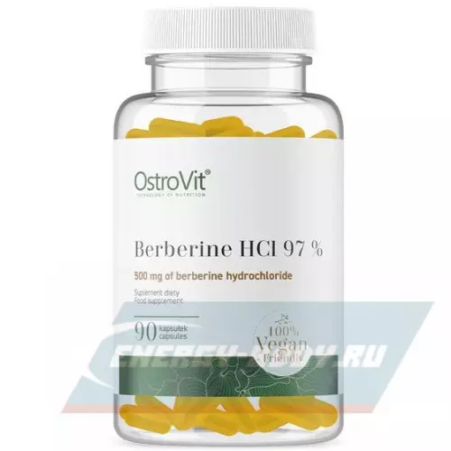  OstroVit Berberine HCl 97% 90 веган капсул