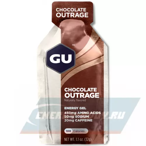 Энергетический гель GU ENERGY GU ORIGINAL ENERGY GEL 24 x 32 г (6 вкусов), Микс