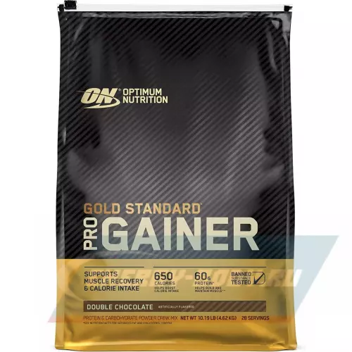 Гейнер OPTIMUM NUTRITION Pro Gainer Двойной Шоколад, 4620 г