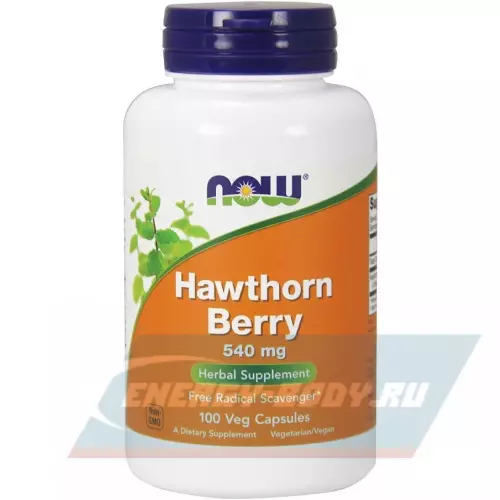  NOW FOODS Hawthorn Berry 540 mg 100 вегетарианские капсулы