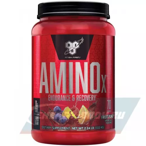 Аминокислотны BSN Amino-X 2:1:1 Фруктовый пунш, 1001 г