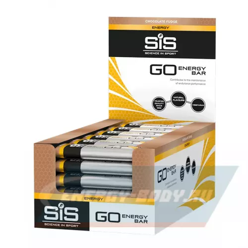 Батончик энергетический SCIENCE IN SPORT (SiS) GO Energy Mini Bar Шоколад, 40 г x 30 батончиков