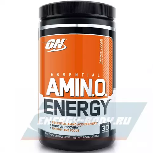 Аминокислотны OPTIMUM NUTRITION Essential Amino Energy Апельсин, 270 г