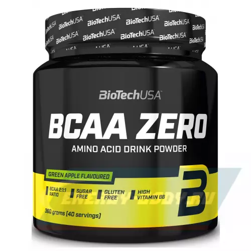 ВСАА BiotechUSA BCAA Zero 2:1:1 Яблоко, 360 г